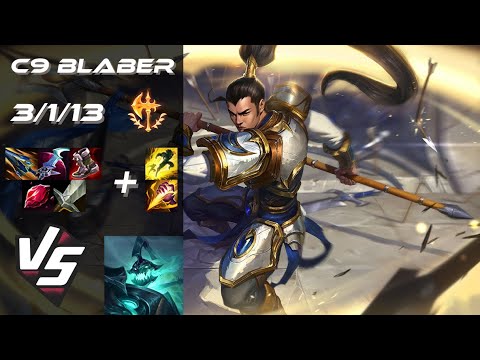Cloud9 Blaber JUNGLE Xin Zhao vs Hecarim - NA Challenger Patch 14.7