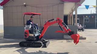 18 mini excavator upgraded model, Kubota engine.#miniexcavator #excavator