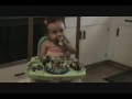 Alex Eating Her 1st Birthday Cake