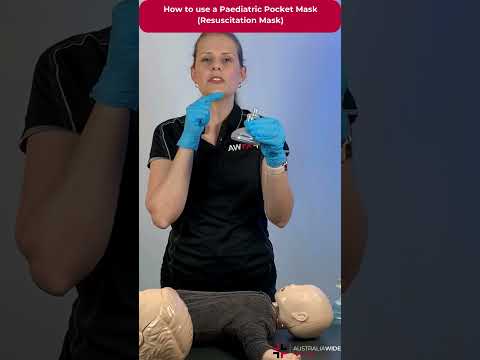 Part of a video titled How to use a Paediatric Pocket Mask - YouTube