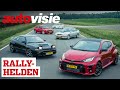 Rallyhelden: Mitsubishi Lancer, Subaru Impreza, Toyota Celica, Lancia Delta en Toyota GR Yaris | 4K