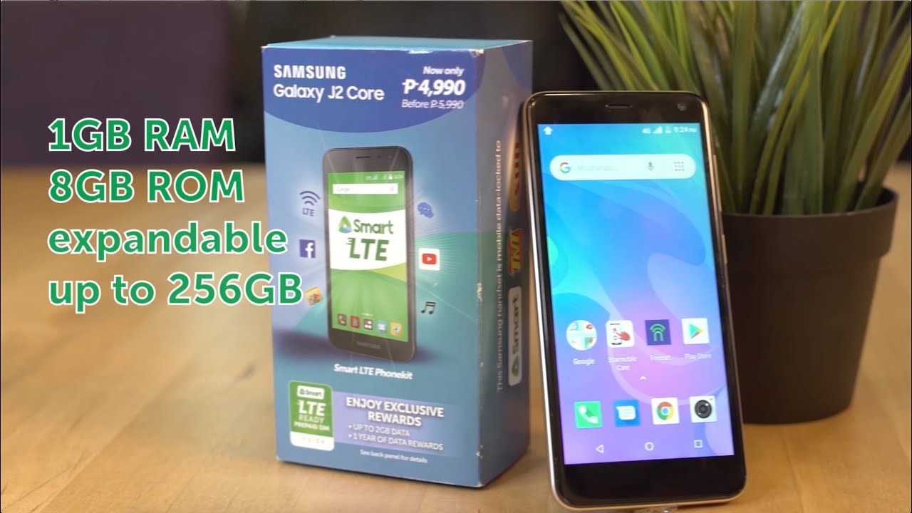 Smart Samsung Galaxy J2 Core Unboxing!