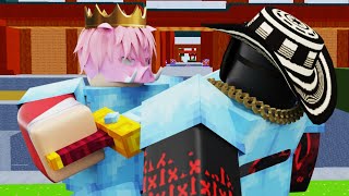 1v1ning skilled players in roblox skywars #5