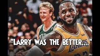 Why Larry Bird was better than Lebron James