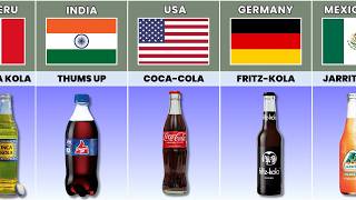 Most Popular Soda Brands From Different Countries