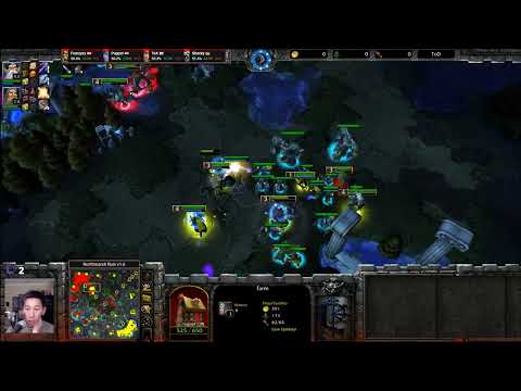 China Team One vs Europe - WarCraft 3 - 4v4 - Tod's Tag Team S5  - WC3531