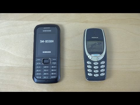 Samsung Xcover 550 vs. Nokia 3310 - Which Is Faster? (4K)