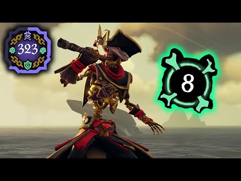 The blowpipe in hourglass pvp is strange (323 - 1000) | Sea of Thieves