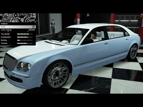 GTA 5 - Past DLC Vehicle Customization - Enus Cognoscenti (Bentley Flying Spur)
