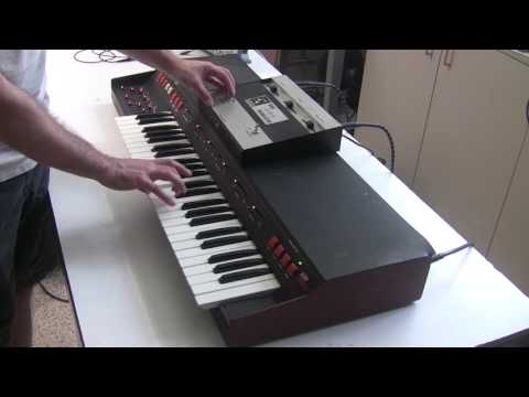 Vintage Maestro Ring Modulator RM-1 by Oberheim with an ARP Omni 2 Synthesizer