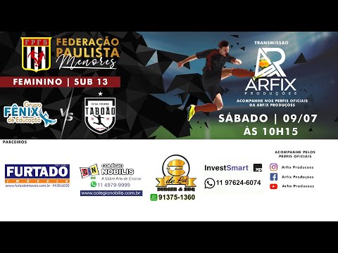COLÉGIO FÊNIX x TABOÃO/MAGNUS - FUTSAL FEMININO SUB 13