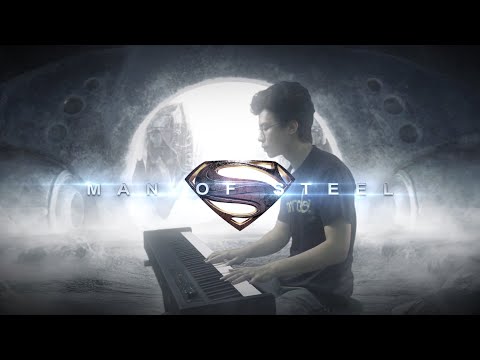 Man of Steel Main Theme/Flight Theme (Piano Cover) (ft. Luca Salis) Williams-Zimmer Superman Tribute