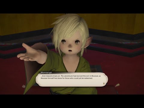 FFXIV - Samurai job quest lvl 80 - The legend of Musosai