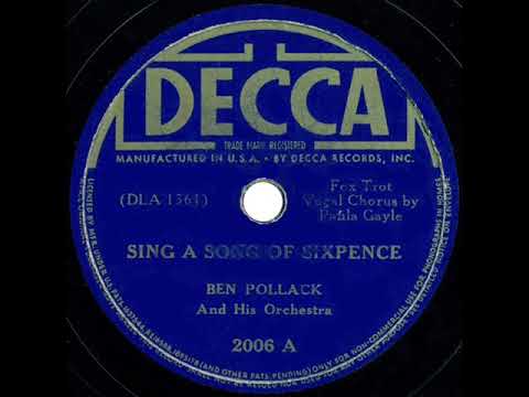 1938 Ben Pollack - Sing A Song Of Sixpence (Paula Gayle, vocal)