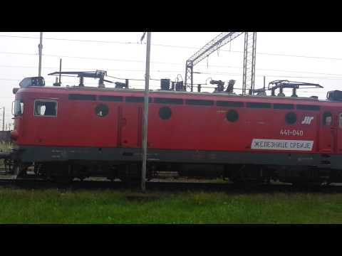 Towing trains, Belgrade marshalling yard - SERBIAN RAILWAYS
