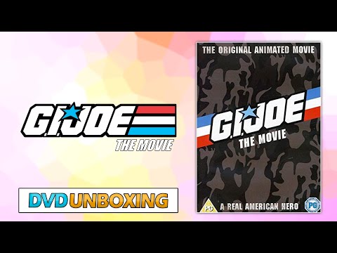GI JOE The Movie (Animation) DVD UNBOXING