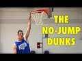 5 Basketball Players Who Did The No-Jump Dunks.