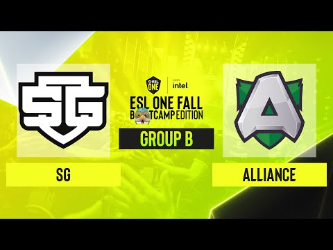 Dota2 - Alliance vs. SG - Game 2 - ESL One Fall 2021 - Group B