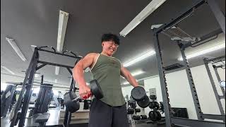 最近絶好調の男の肩トレ