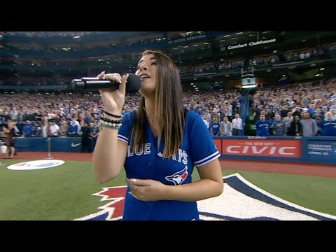 MIL@TOR: Jess Moskaluke sings O Canada