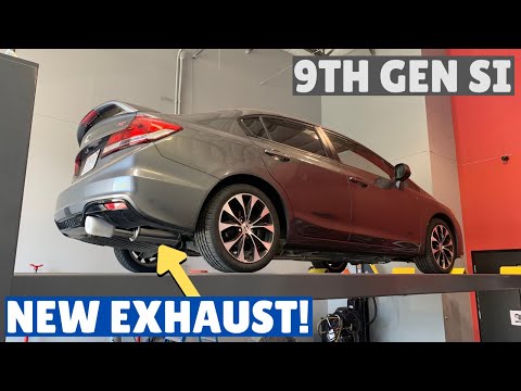 Full Race Exhaust Install on my 9th Gen Civic Si!