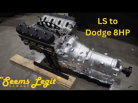 Best LS Transmission Upgrade?! Dodge 8HP70 On Any LS Is Easy With This!