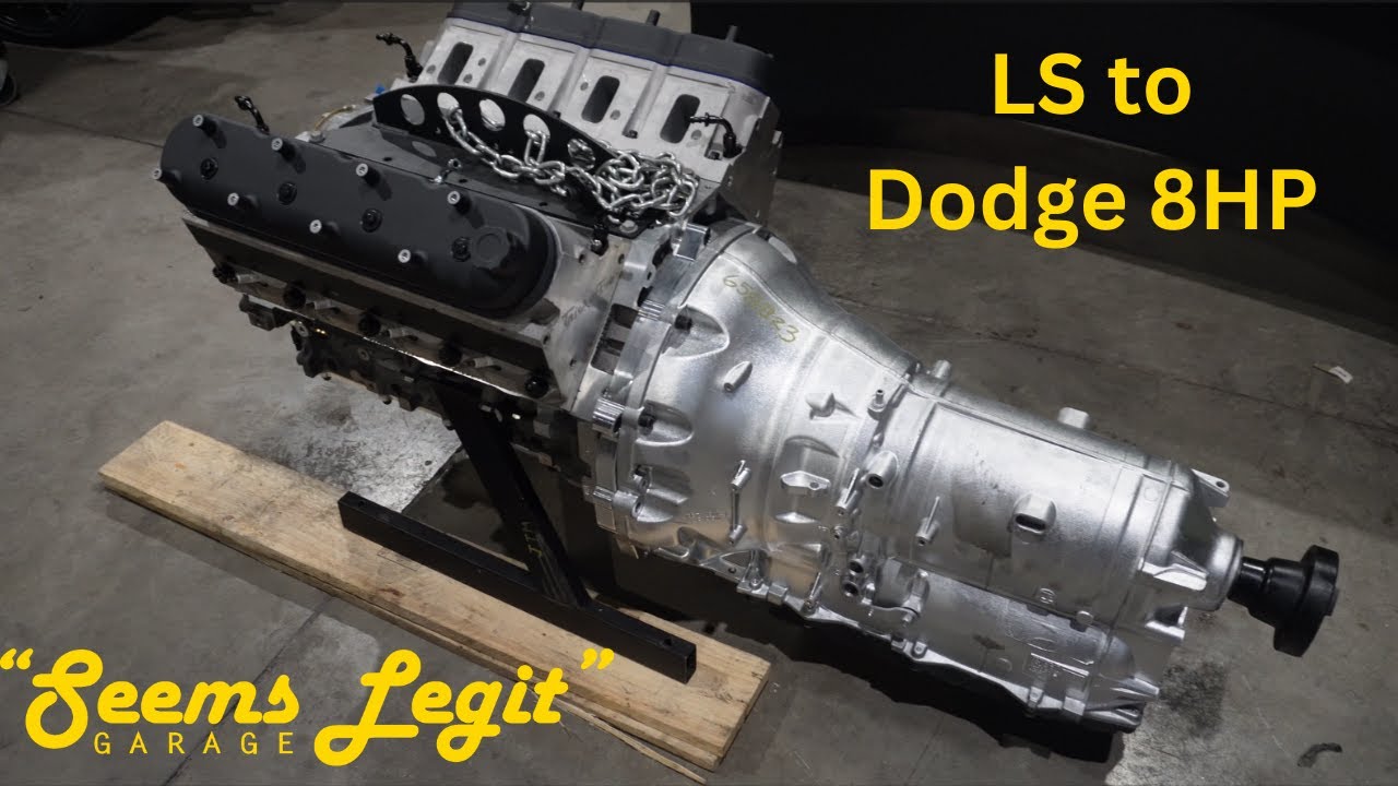 Best LS Transmission Upgrade?! Dodge 8HP70 On Any LS Is Easy With This!