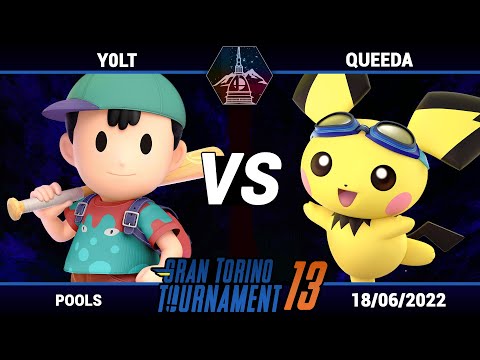 Gran Torino Tournament 13 - y0lt (Ness) VS Queeda (Pichu) - Pools