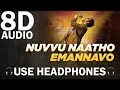 Nuvvu Naatho Emannavo 8D AUDIO Disco Raja Ravi Teja Payal Rajput VI Anand Thaman S