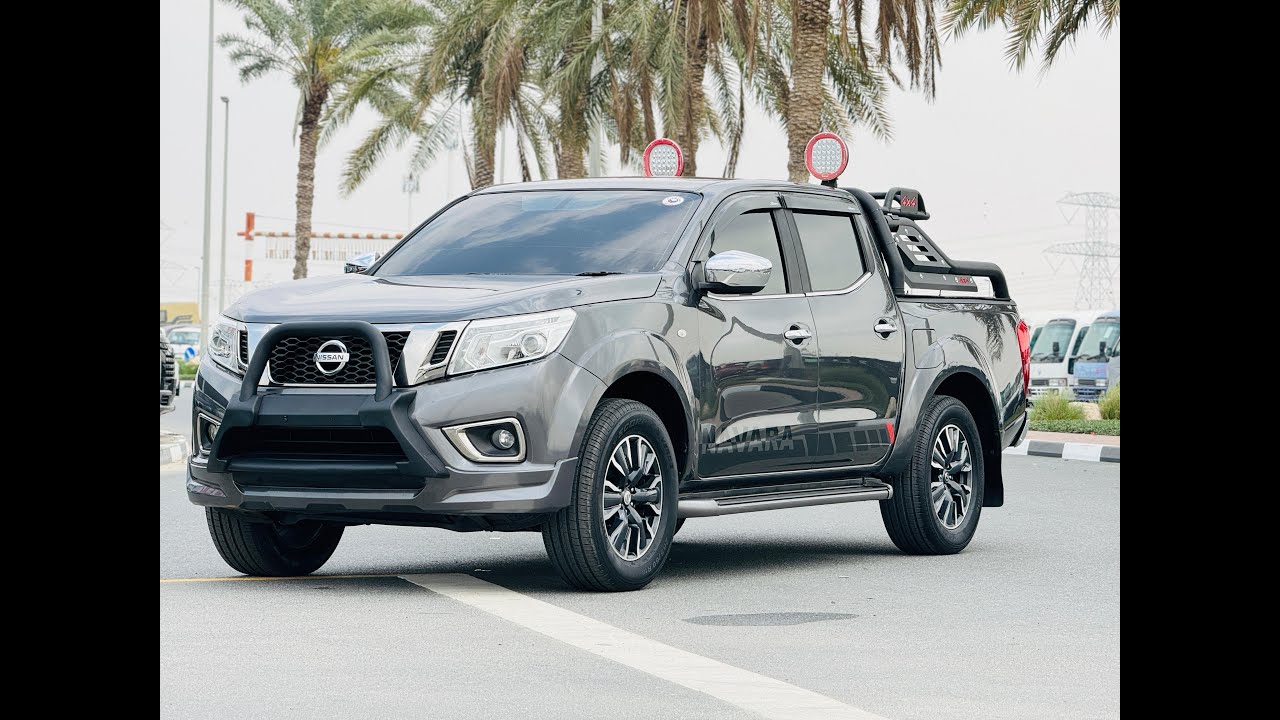 Nissan Navara PREMIUM SPORTS BAR WITH BASKET AND LED LIGHTS | 4 x 4 | PREMIUM TWO TONE LEATHER SEATS | RHD | 2017 video