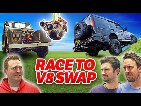 V8 Swap Vs 400 Mile Race