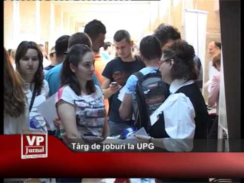 Târg de joburi la UPG