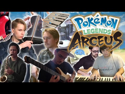 Pokemon Legends: Arceus - Cobalt Coastlands - Jazz Fusion Cover (ft. friends!)