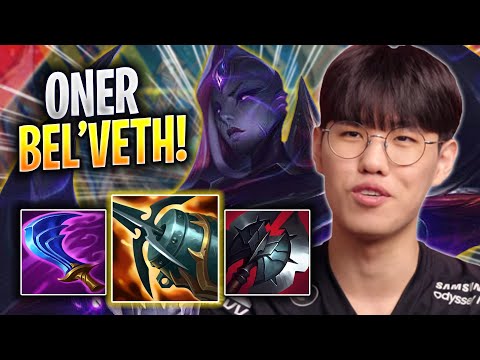 ONER IS A GOD WITH BEL'VETH! - T1 Oner Plays Bel'veth JUNGLE vs Nocturne! | Bootcamp 2023