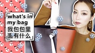 【我包包里有什么？♡ 冬天版 | Celine 水桶包】What‘s in My Bag | Winter Version