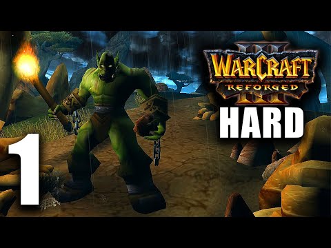 Warcraft III: Reforged - Prologue Campaign: Exodus of the Horde [Hard] Walkthrough [4K] #1
