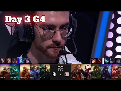 EG vs CHF | Day 3 LoL Worlds 2022 Play-Ins | Evil Geniuses vs Chiefs Esports Club