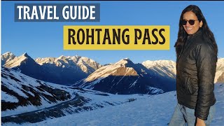 Rohtang Pass Manali  2022  Rohtang Pass Snowfall  