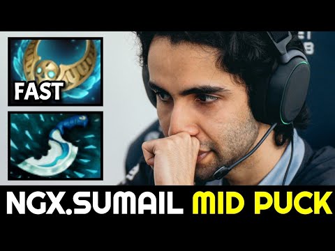 NIGMA.SUMAIL Mid Puck with Fast Revenant's Brooch Situational Build Dota 2