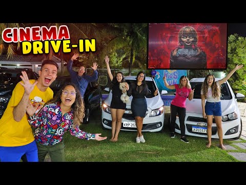 TRANSFORMAMOS A MANSÃO EM UM CINEMA DRIVE-IN PROFISSIONAL! - MUITO INCRÍVEL!