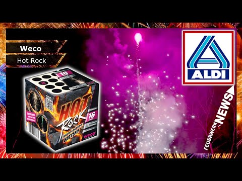 [BATCH 2025] ALDI Nord NEW PRODUCT HOT ROCK | Weco Fireworks