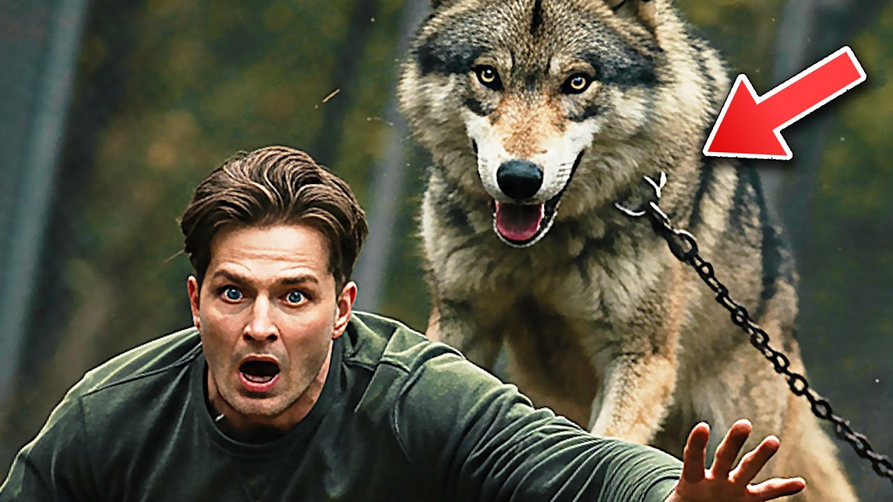 Wolf Was Chained For 7 Years & Attacked All Humans, But When This Man Approached Him...