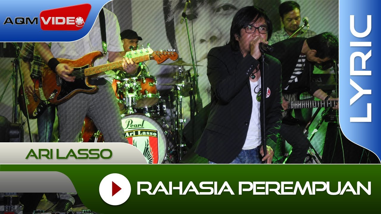 Ari Lasso - Rahasia Perempuan feat. Once | Official Lyric Video