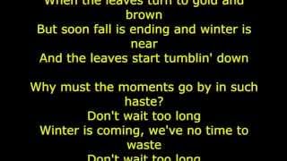 Don&#39;t Wait Too Long   Lady Gaga ft  Tony Bennett LYRICS