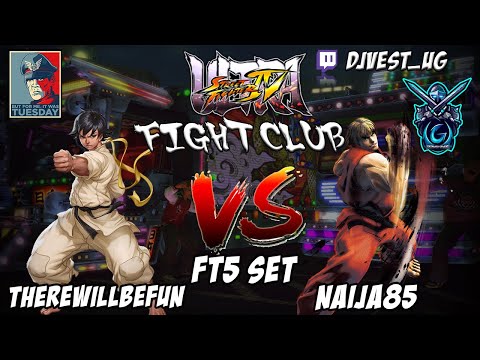 USF4 Fight Club Exhibition Series - Therewillbefun VS Naija85 FT5 Set
