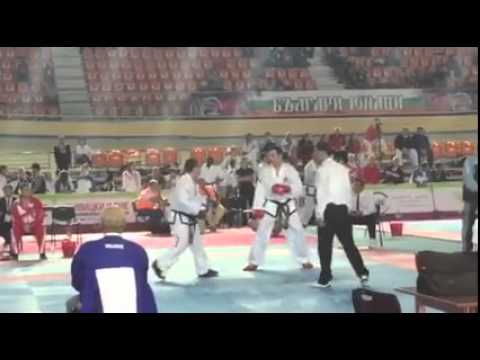 Olivier Savarese (FRA) v Richard DeWinton (ENG) -78kg Sparring - Round 1