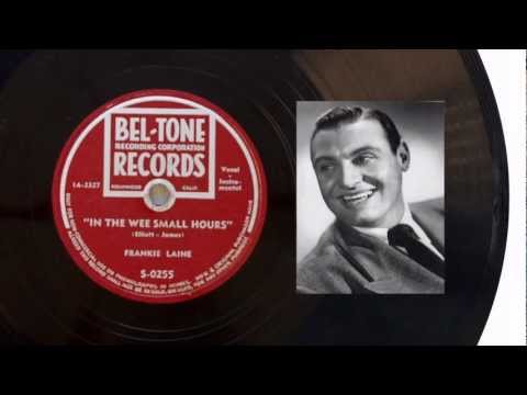 Frankie Laine's Very First Recording - The Only Copy Known - 1944
