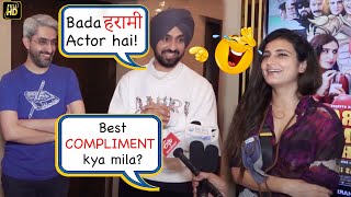 Diljit Dosanjh Proud To Be Called A HARAMI Actor | Fatima Sana Shaikh| Suraj Pe Mangal Bhari video
