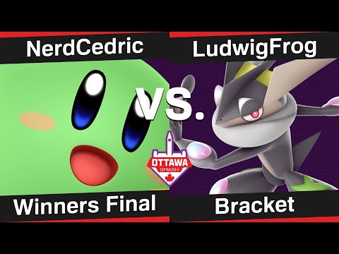 NerdCedric (Kirby, Palutena) vs. LudwigFrog (Greninja) - Winners Final - Return to Click 47