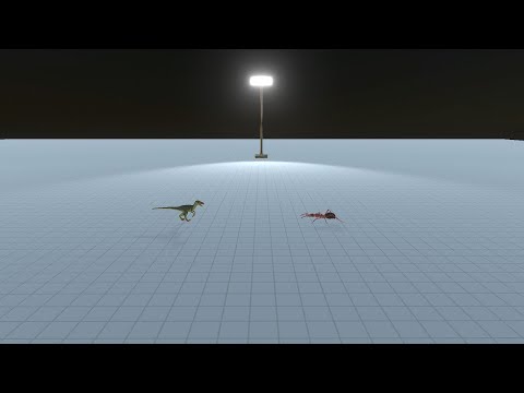 Carnivore Dino + Aquatics VS Herbivore Dino + Giant Invertebrates + Reptiles - ARBS